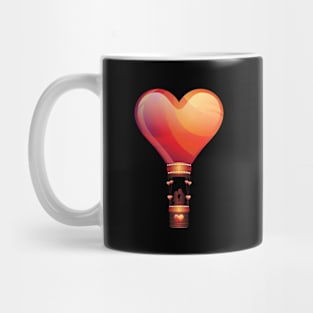 LOVE COUPLE IN A HOT AIR BALLOON Mug